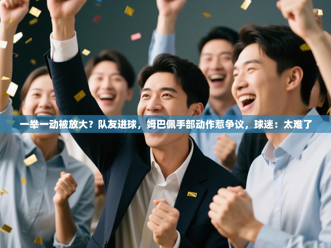 蓝鲸体育直播在线观看-一举一动被放大?队友进球,姆巴佩手部动作惹争议,球迷:太难了 第3张